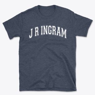 J R Ingram Elementary School Varsity Arch Basic T-Shirt