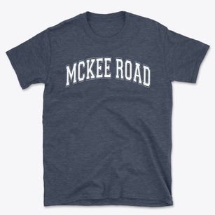 Mckee Road Elementary School Varsity Arch Basic T-Shirt