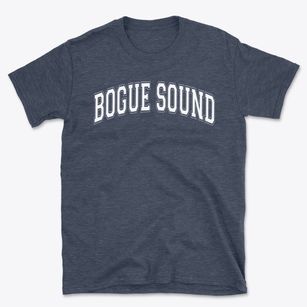 Bogue Sound Elementary School Varsity Arch Basic T-Shirt