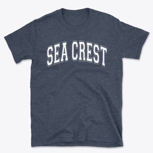 Sea Crest School Varsity Arch Basic T-Shirt
