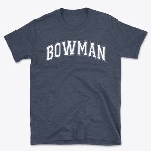 Bowman High School Varsity Arch Basic T-Shirt