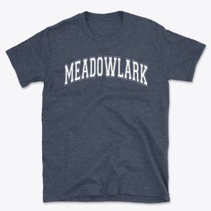 Meadowlark Elementary School Varsity Arch Basic T-Shirt