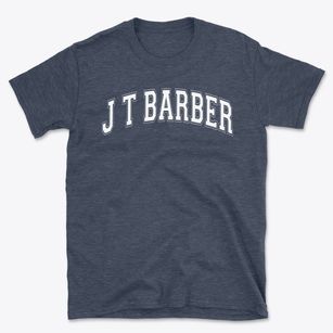 J T Barber Elementary School Varsity Arch Basic T-Shirt