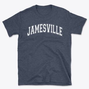 Jamesville High School Varsity Arch Basic T-Shirt