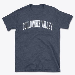Cullowhee Valley Elementary School Varsity Arch Basic T-Shirt