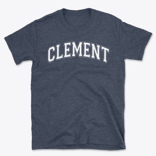 Clement Elementary School Varsity Arch Basic T-Shirt