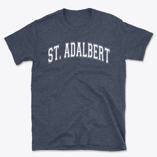 Saint Adalbert School Varsity Arch Basic T-Shirt