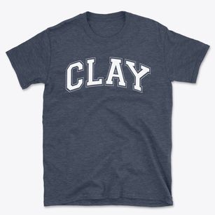Clay High School Varsity Arch Basic T-Shirt