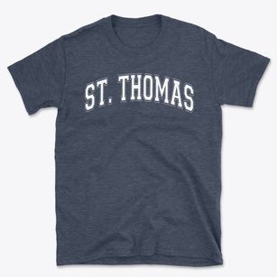 Saint Thomas The Apostle School Varsity Arch Basic T-Shirt