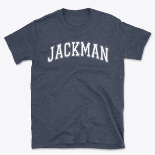 Jackman Elementary School Varsity Arch Basic T-Shirt