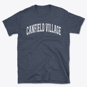 Canfield Village Middle School Varsity Arch Basic T-Shirt
