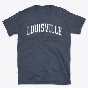 Louisville Middle School Varsity Arch Basic T-Shirt