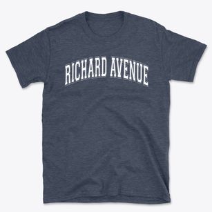Richard Avenue Elementary School Varsity Arch Basic T-Shirt