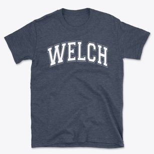 Welch Elementary School Varsity Arch Basic T-Shirt