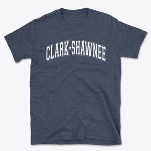 Clark-shawnee Kindergarten Village Varsity Arch Basic T-Shirt