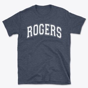 Rogers Elementary School Varsity Arch Basic T-Shirt