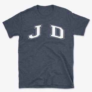 J D Mccarty Center Varsity Arch Basic T-Shirt