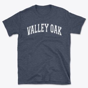 Valley Oak Middle School Varsity Arch Basic T-Shirt