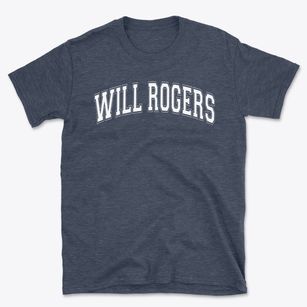 Will Rogers Elementary School Varsity Arch Basic T-Shirt