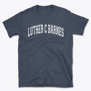 Luther C Barnes Elementary School Varsity Arch Basic T-Shirt