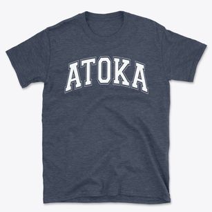 Atoka Elementary School Varsity Arch Basic T-Shirt