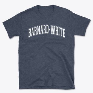 Barnard-white Middle School Varsity Arch Basic T-Shirt