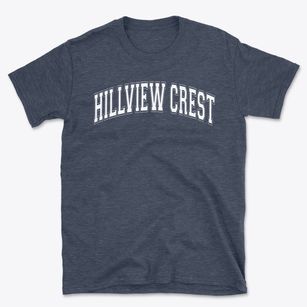 Hillview Crest Elementary School Varsity Arch Basic T-Shirt