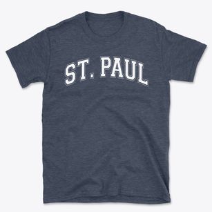 Saint Paul High School Varsity Arch Basic T-Shirt