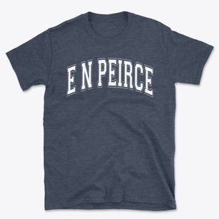 E N Peirce Middle School Varsity Arch Basic T-Shirt