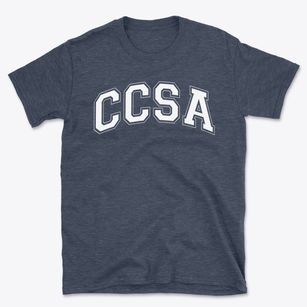 Chester Charter School Of The Arts Varsity Arch Basic T-Shirt