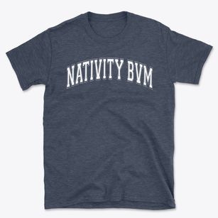 Nativity Bvm School Varsity Arch Basic T-Shirt