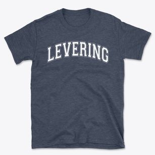 Levering Elementary School Varsity Arch Basic T-Shirt