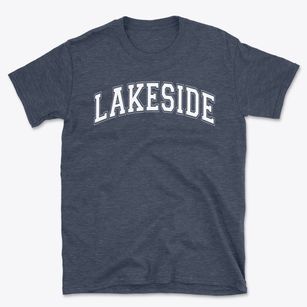 Lakeside Elementary School Varsity Arch Basic T-Shirt