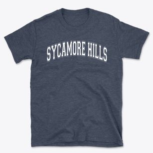 Sycamore Hills Elementary School Varsity Arch Basic T-Shirt