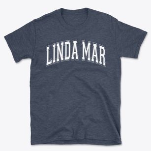 Linda Mar Elementary School Varsity Arch Basic T-Shirt