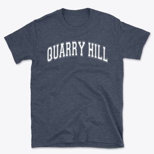 Quarry Hill Elementary School Varsity Arch Basic T-Shirt