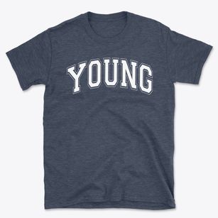 Young Elementary Varsity Arch Basic T-Shirt