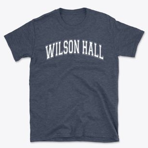 Wilson Hall School Varsity Arch Basic T-Shirt