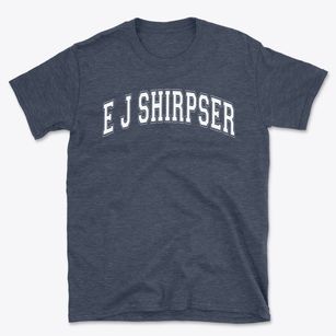 E J Shirpser School Varsity Arch Basic T-Shirt