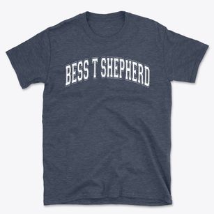 Bess T Shepherd Elementary School Varsity Arch Basic T-Shirt