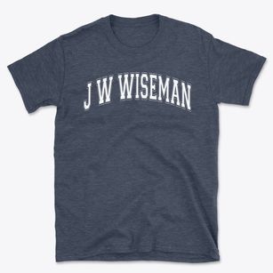 J W Wiseman Elementary School Varsity Arch Basic T-Shirt