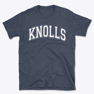 Knolls Elementary School Varsity Arch Basic T-Shirt