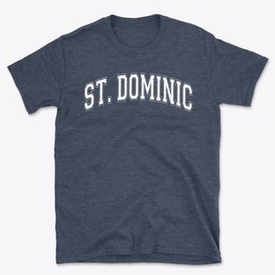 Saint Dominic School Varsity Arch Basic T-Shirt