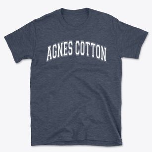 Agnes Cotton Elementary School Varsity Arch Basic T-Shirt