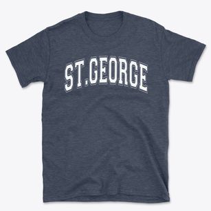 St. George Episcopal School Varsity Arch Basic T-Shirt