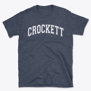 Crockett High School Varsity Arch Basic T-Shirt