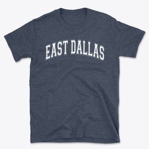 East Dallas Community School Varsity Arch Basic T-Shirt