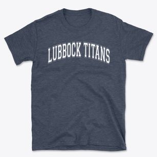Lubbock Titans Varsity Arch Basic T-Shirt