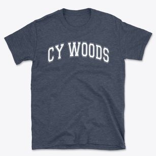 Cy Woods High School Varsity Arch Basic T-Shirt