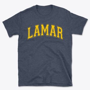 Lamar Middle School Varsity Arch Basic T-Shirt